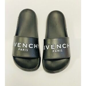 Givenchy Slides Kids Black And White See Pics For Measurements